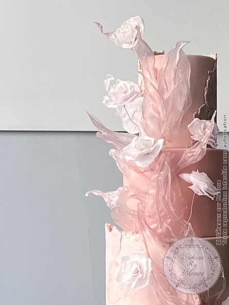 Cake Design - Wedding Cake - Gâteaux sur Mesure Paris - cake artist, cake design, cake design course, cake design training, cakeart, Ecole de Cake Design de Paris, formation, formation cake design, France, Paris, sugarflower, wedding cake